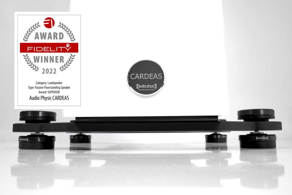 FIDELITY Award 2022 Audio Physic Cardeas