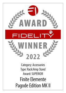 FIDELITY Award 2022 Finite Elemente Pagode Edition MK2