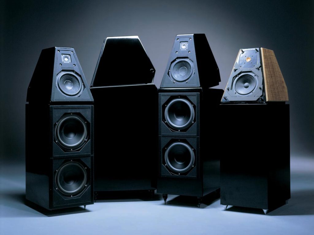 Old and new Wilson Audio Speakers