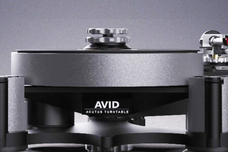 Avid Acutus Dark Iron turntable