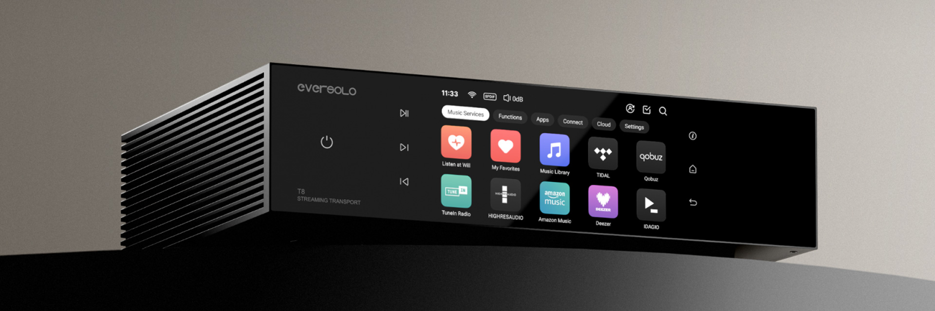 Eversolo T8 Streaming Transport
