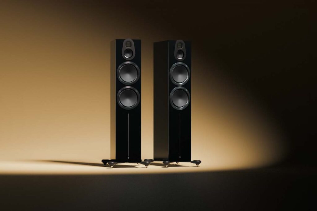 Monitor Audio Gold 300 and 500 6G floorstanding loudspeakers