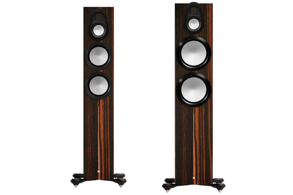 Monitor Audio Gold 300 and 500 6G floorstanding loudspeakers
