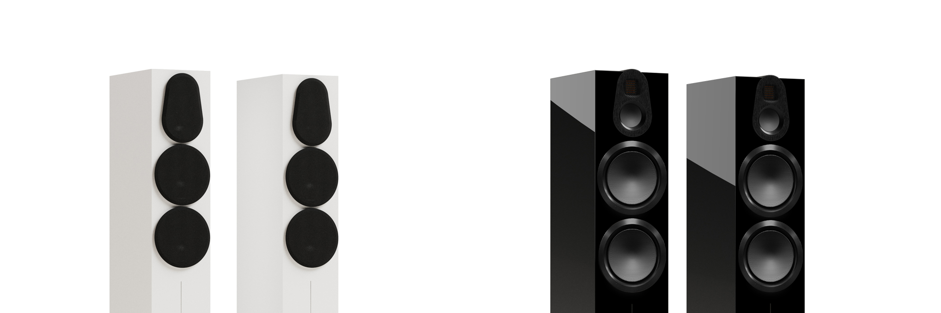 Monitor Audio Gold 300 and 500 6G floorstanding loudspeakers