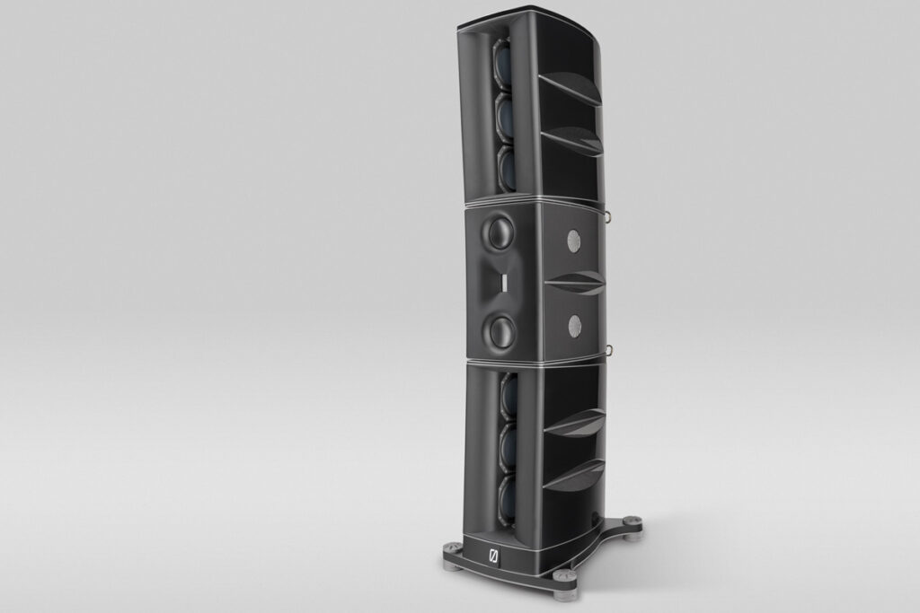 Børresen M8 Gold Signature loudspeaker and Aavik M-880 mono power amplifier