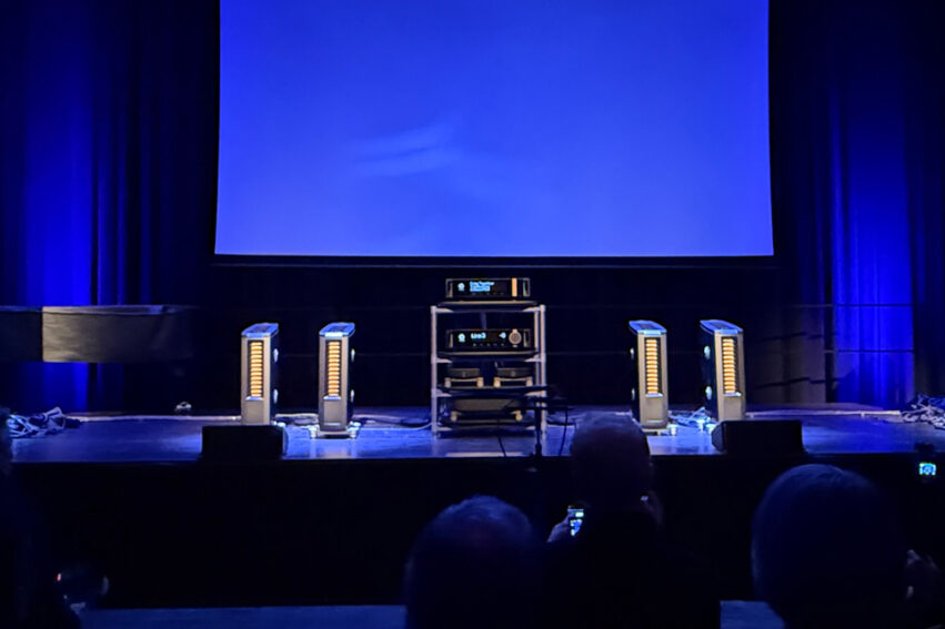 Børresen M8 Gold Signature loudspeaker and Aavik M-880 mono power amplifier