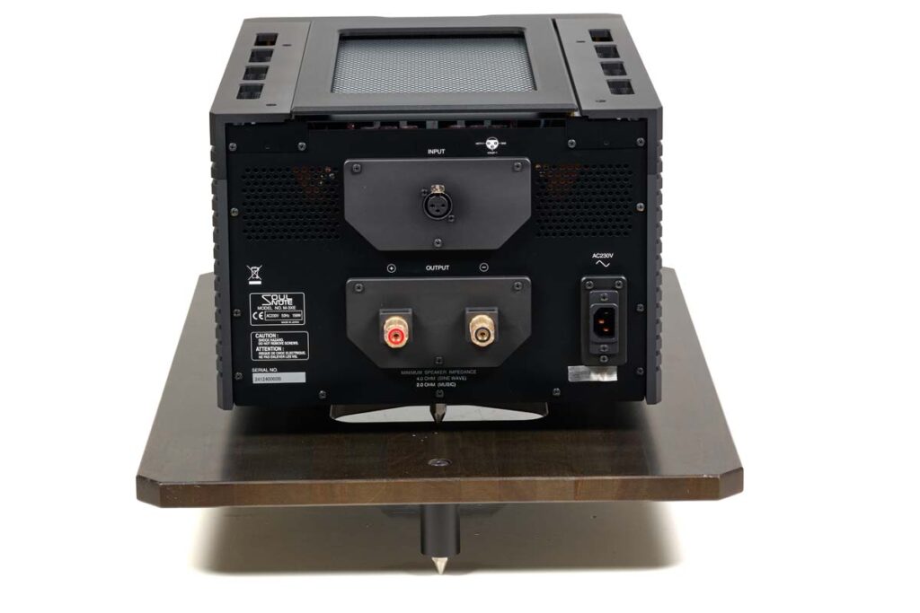 Soulnote M-3 and M-3x mono power amplifiers