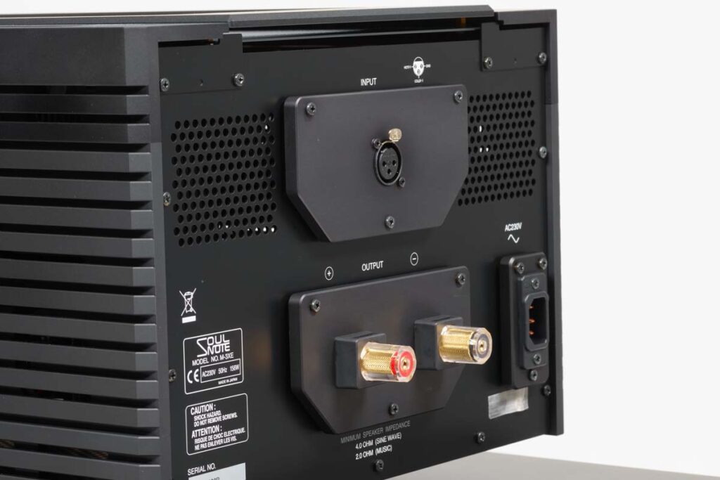 Soulnote M-3 and M-3x mono power amplifiers