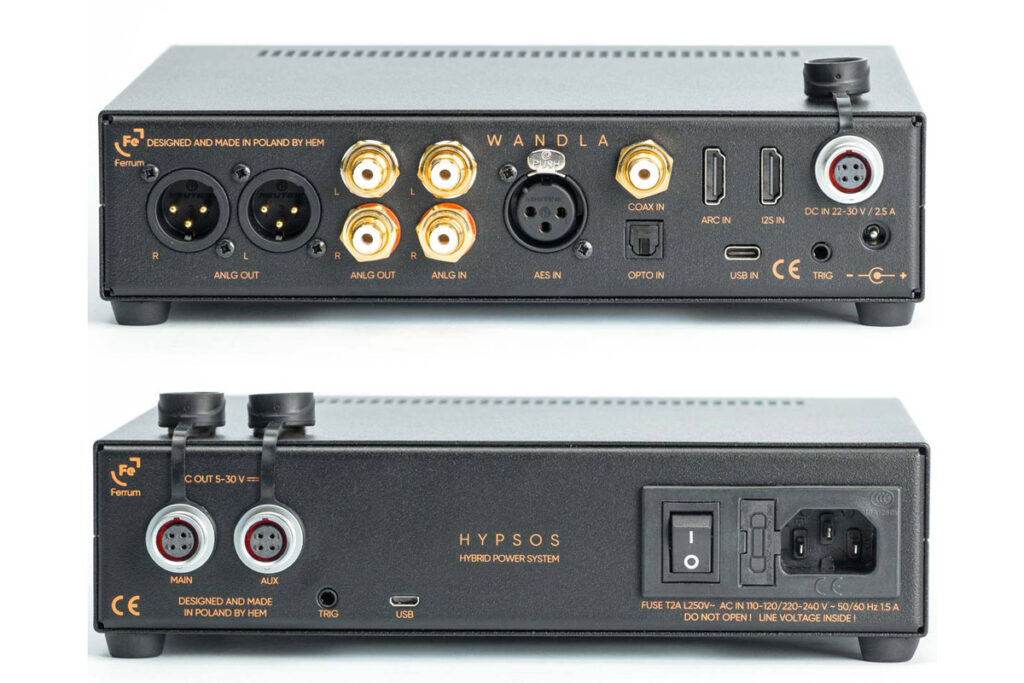 Ferrum Wandla and Hypsos (DAC and power supply)