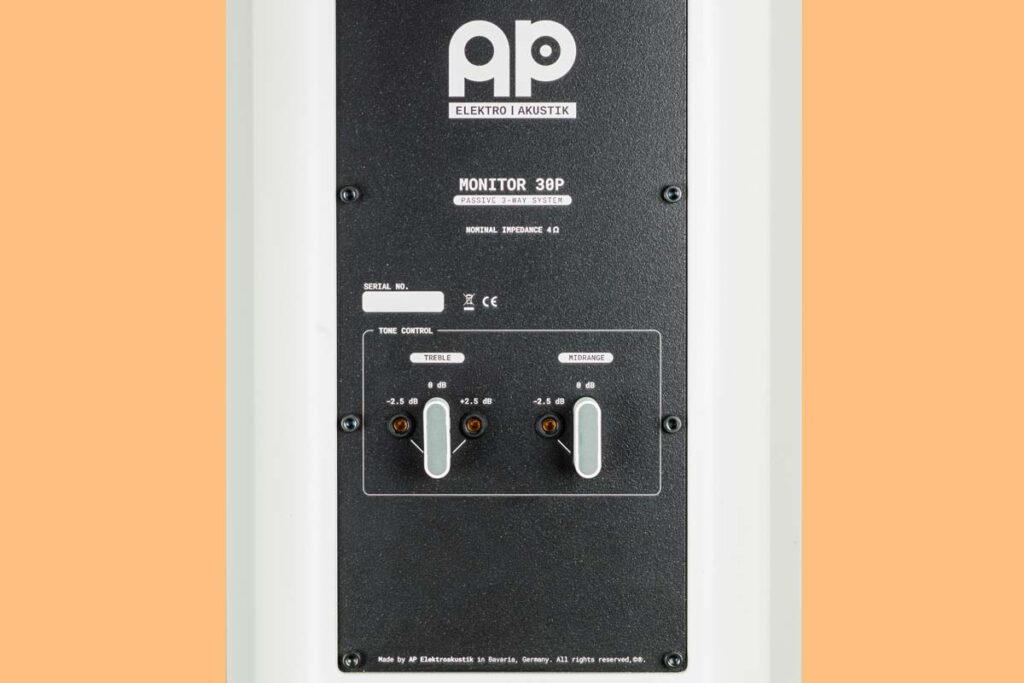 AP Elektroakustik Monitor 30P and bass module 20A