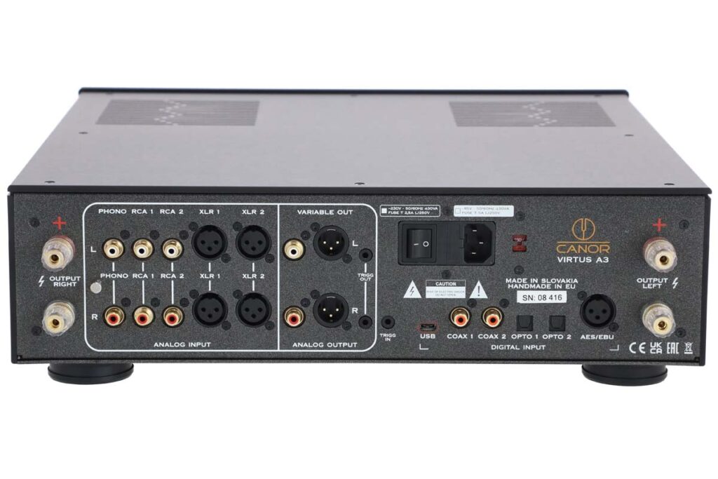 Canor Virtus A3 integrated amplifier