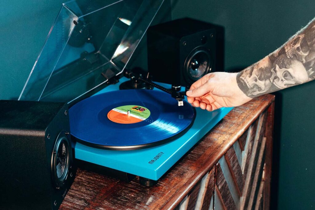Majority Stylo and Folio turntables