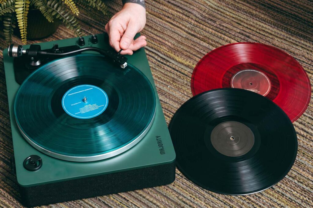 Majority Stylo and Folio turntables