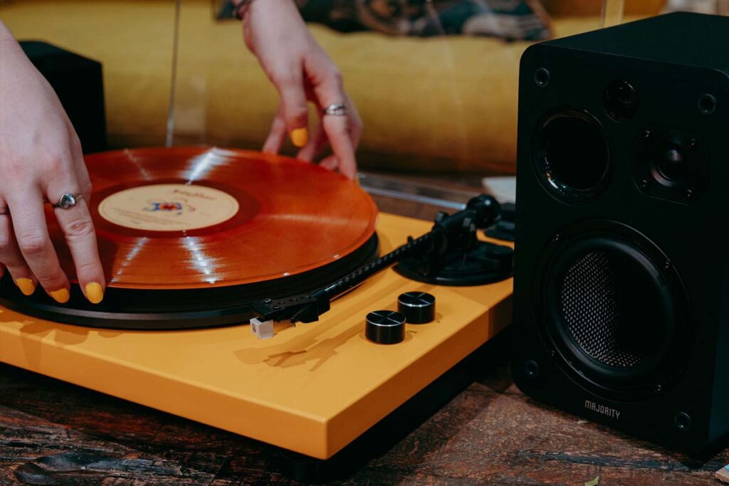 Majority Stylo and Folio turntables