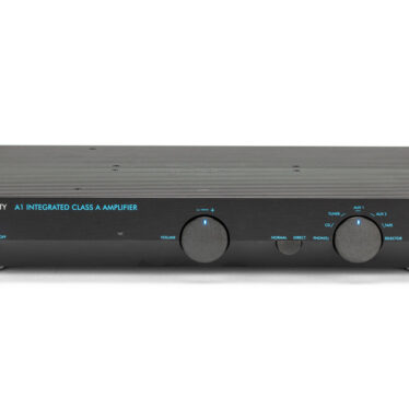 Musical Fidelity A1 integrated amplifier and LS3/5a sealed-box loudspeakers