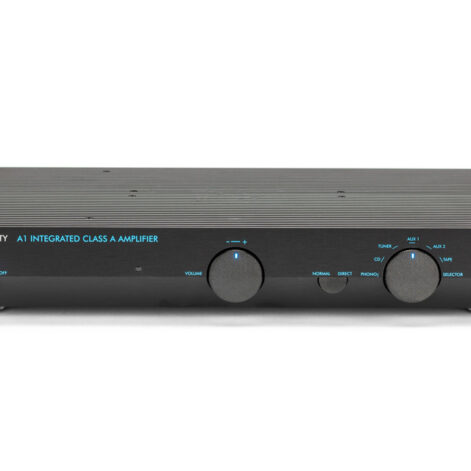 Musical Fidelity A1 integrated amplifier and LS3/5a sealed-box loudspeakers